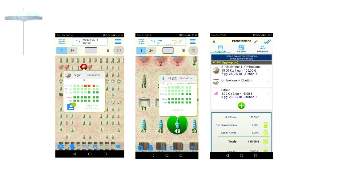 BeachPass app per Android, iPhone, iPad